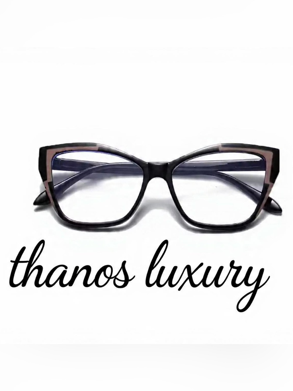 2 TONE CATEYE OPTICAL FRAMES